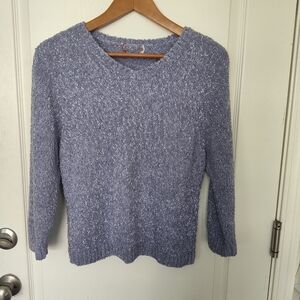 Y2K Stretch Lilac purple sweater - no label EUC